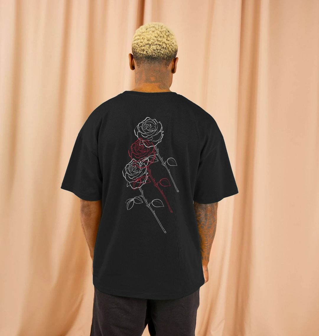 Rose Oversized Tee