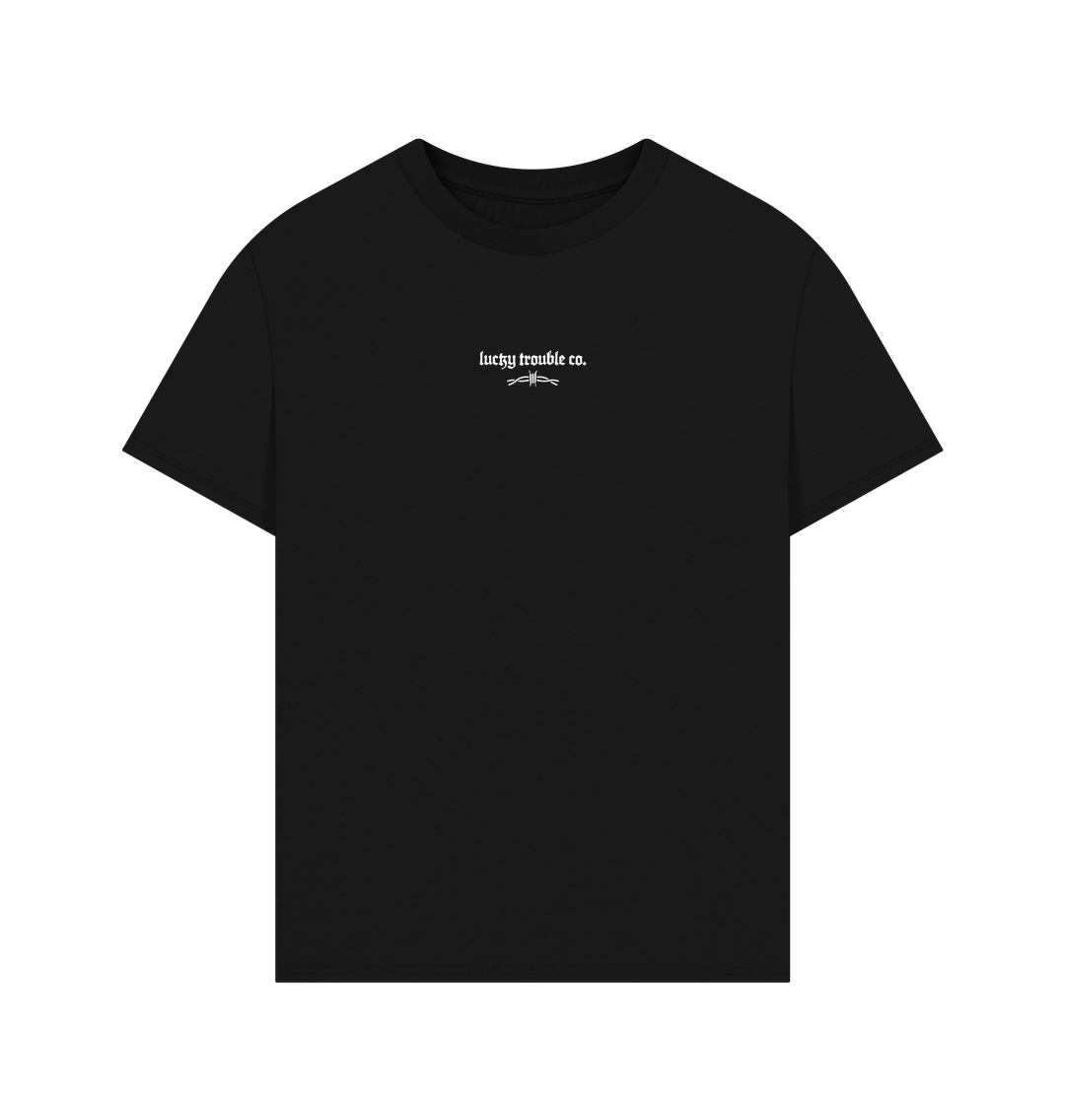 Black Rose Oversized Tee