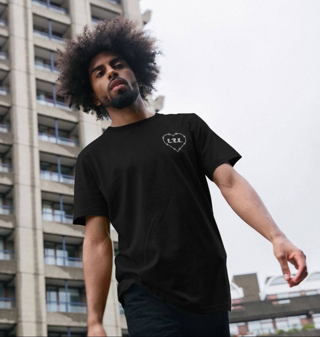Barbed Heart Tee - Black