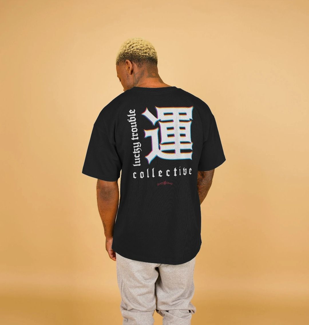 "Luck" Oversized Tee
